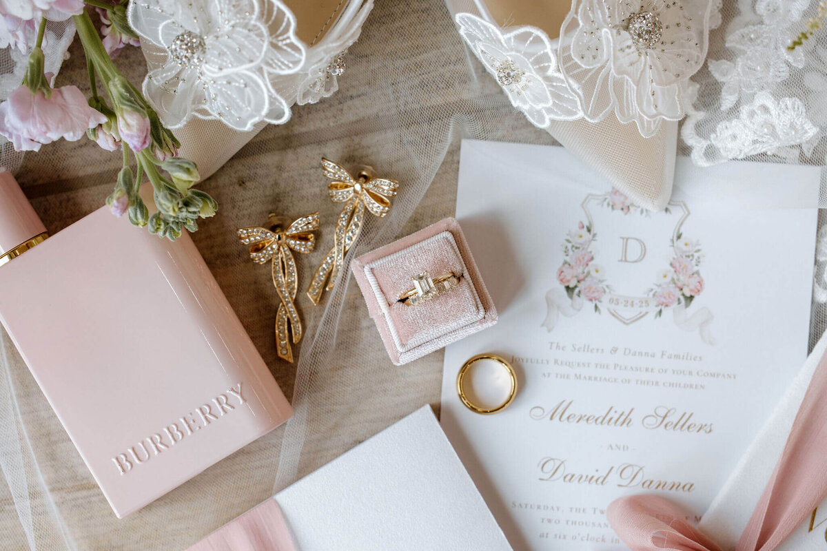Wedding day details