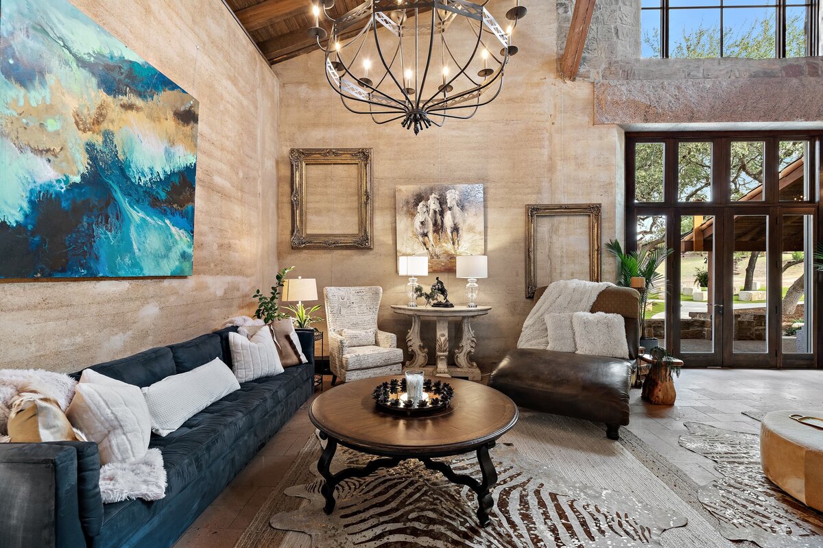 ranch style living area