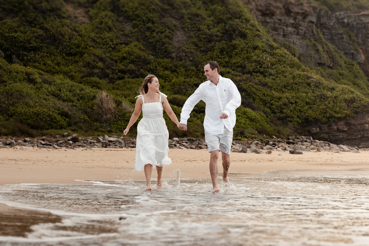 Tayla + Drew Dudley Beach Engagement Shoot Roam Ahead Weddings 2024-110