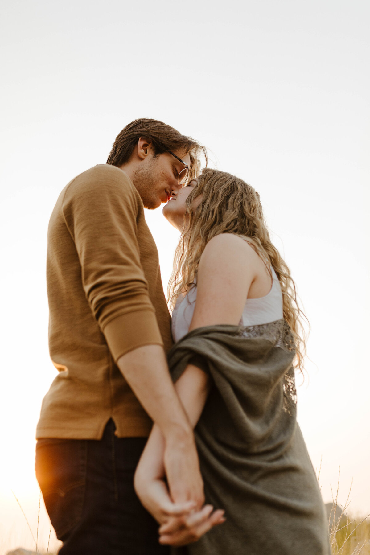 Great Salt Lake Engagement Pictures
