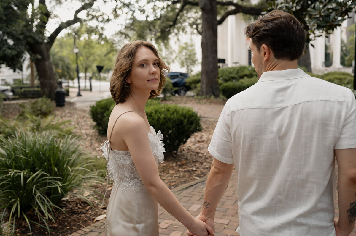 Savannah Engagement Photographer- Chippewa Sqaure Engagement Session - Karen Norian Photography-Mackenzie and Gabe-2998