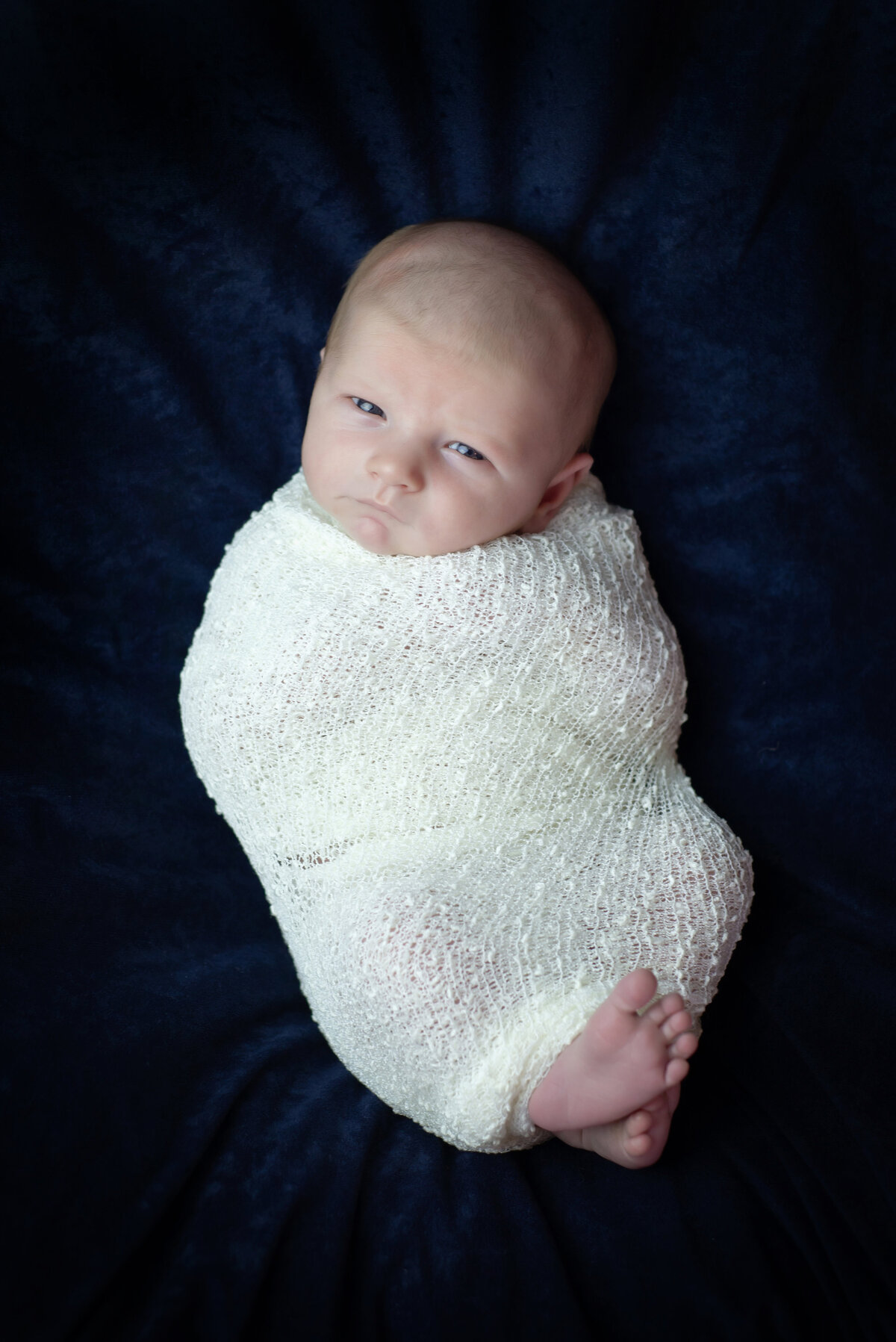 Portrait newborn baby boy in Kennebunk Maine