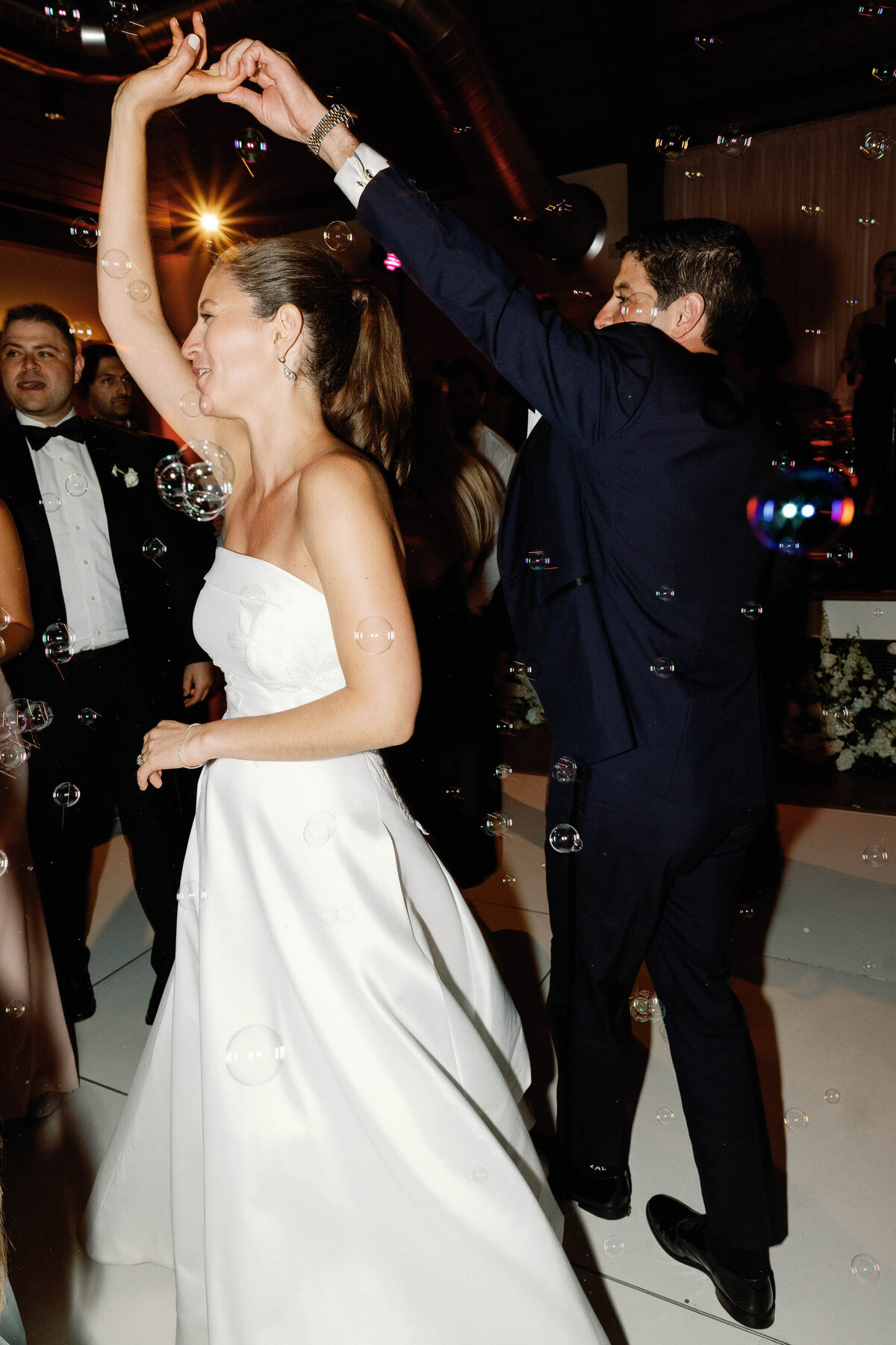reception dances at  hildene wedding in manchster, vt ceremony