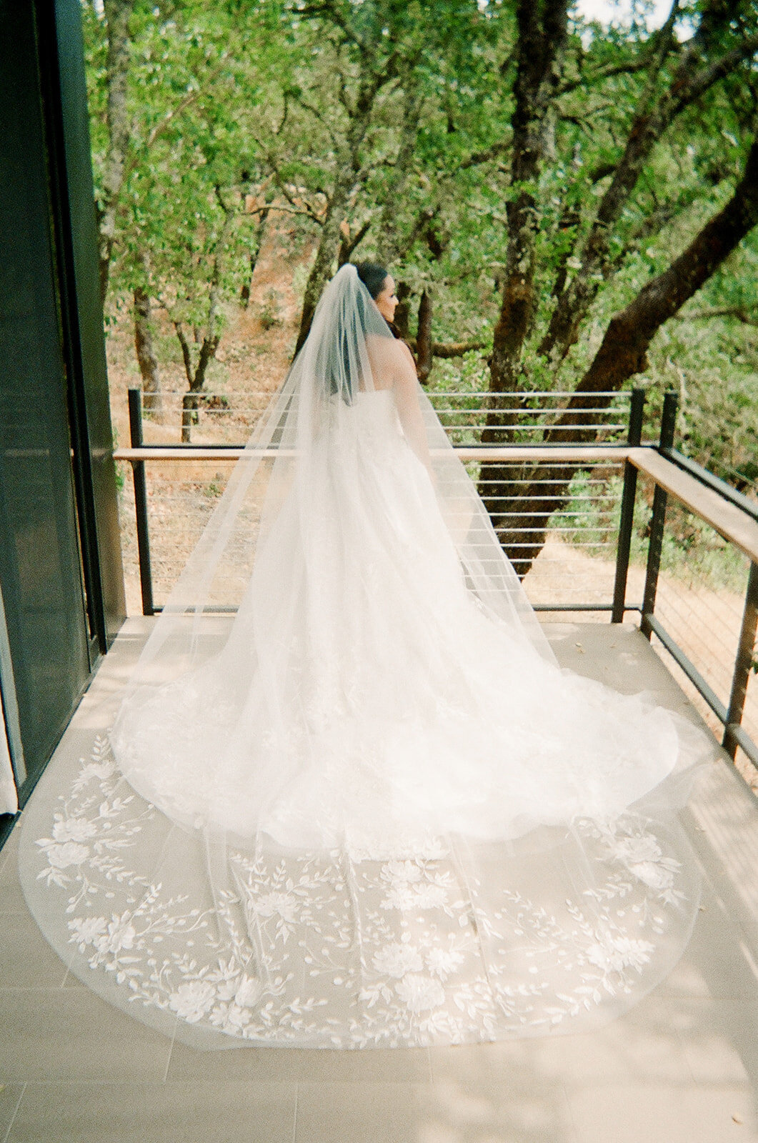 montage healdsburg wedding bridal gown