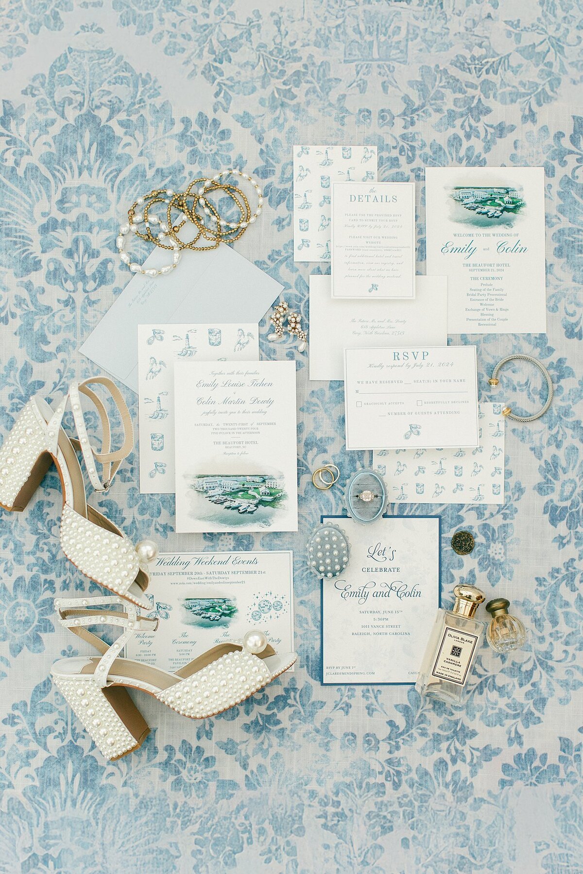 Beaufort Hotel Wedding Beaufort NC Dakota Hersey Photography_0016