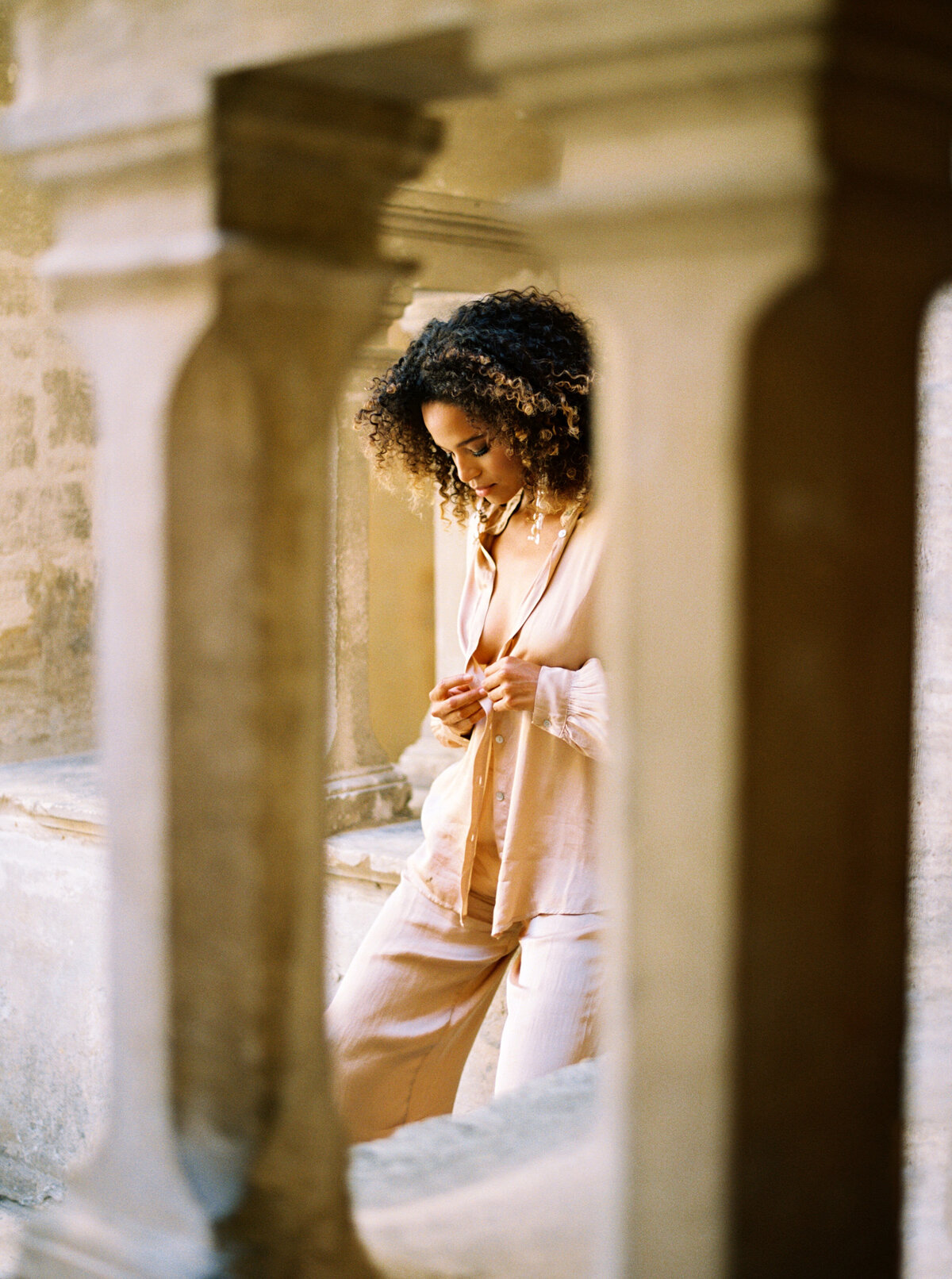 Bridal editorial at Chartreuse de Valbonne in Provence, France - 7