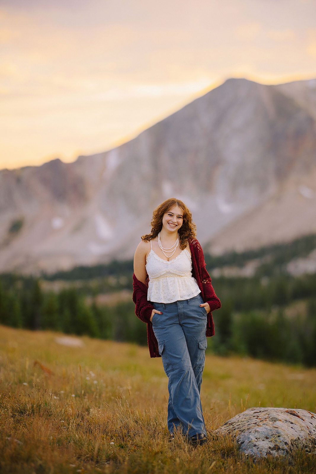 Fort Collins Cheyenne Wyoming Colorado Wellington CO Laramie Senior Photos Senior Portraits Graduation Photographer Lake Marie Snowy Range Mountains Lake Marie Vedauwoo Horsetooth Reservoir RMNP Liz Osban Rocky Mountain National Park 1