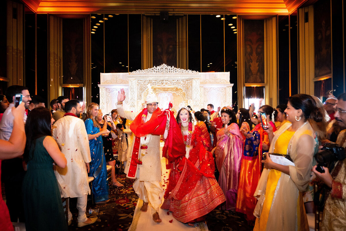 hindu indian wedding at omni william penn hotel
