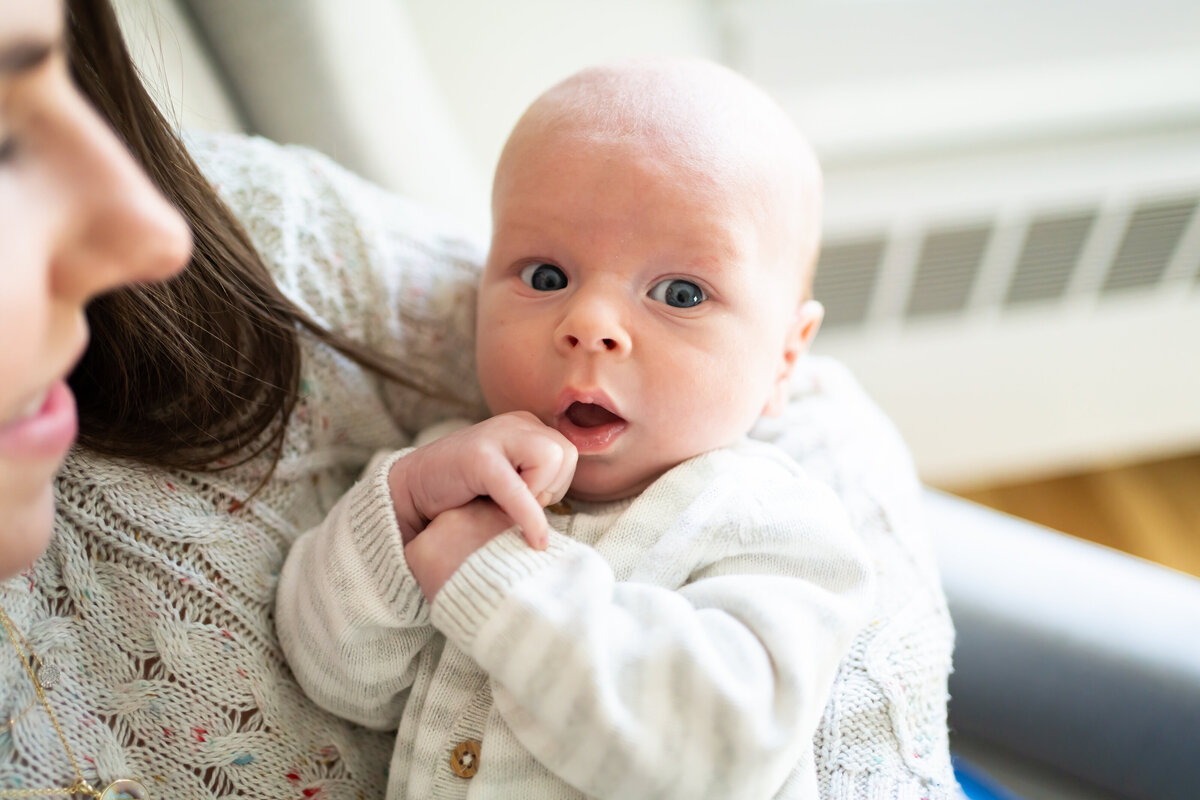 Infant photography in Boston