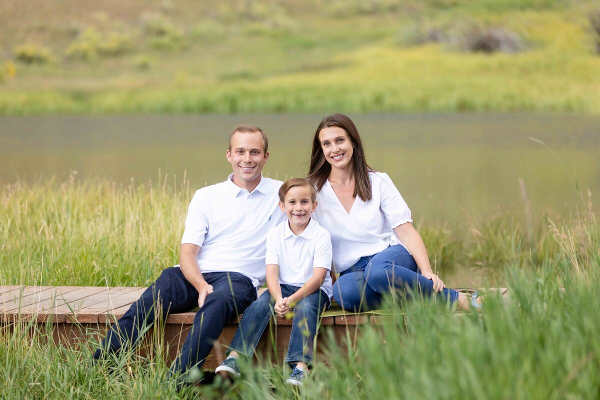Family photos in Telluride