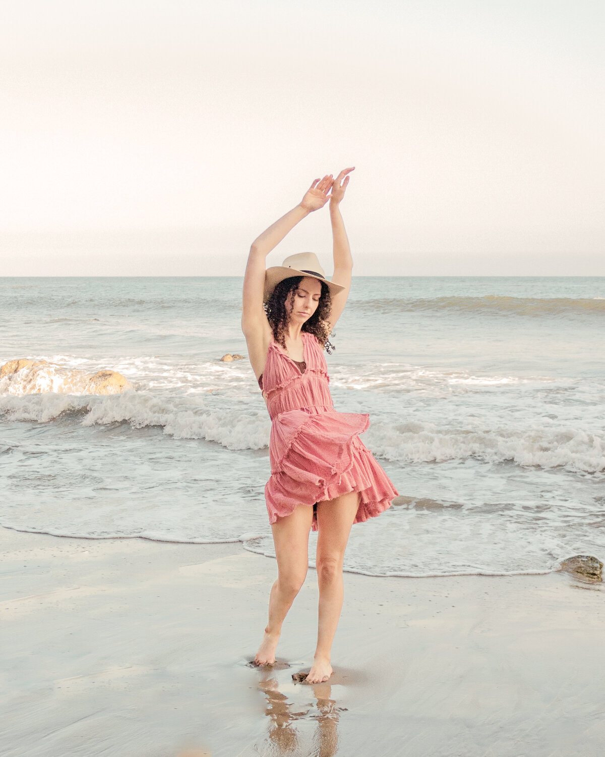 Ocean Pink Dress (5)