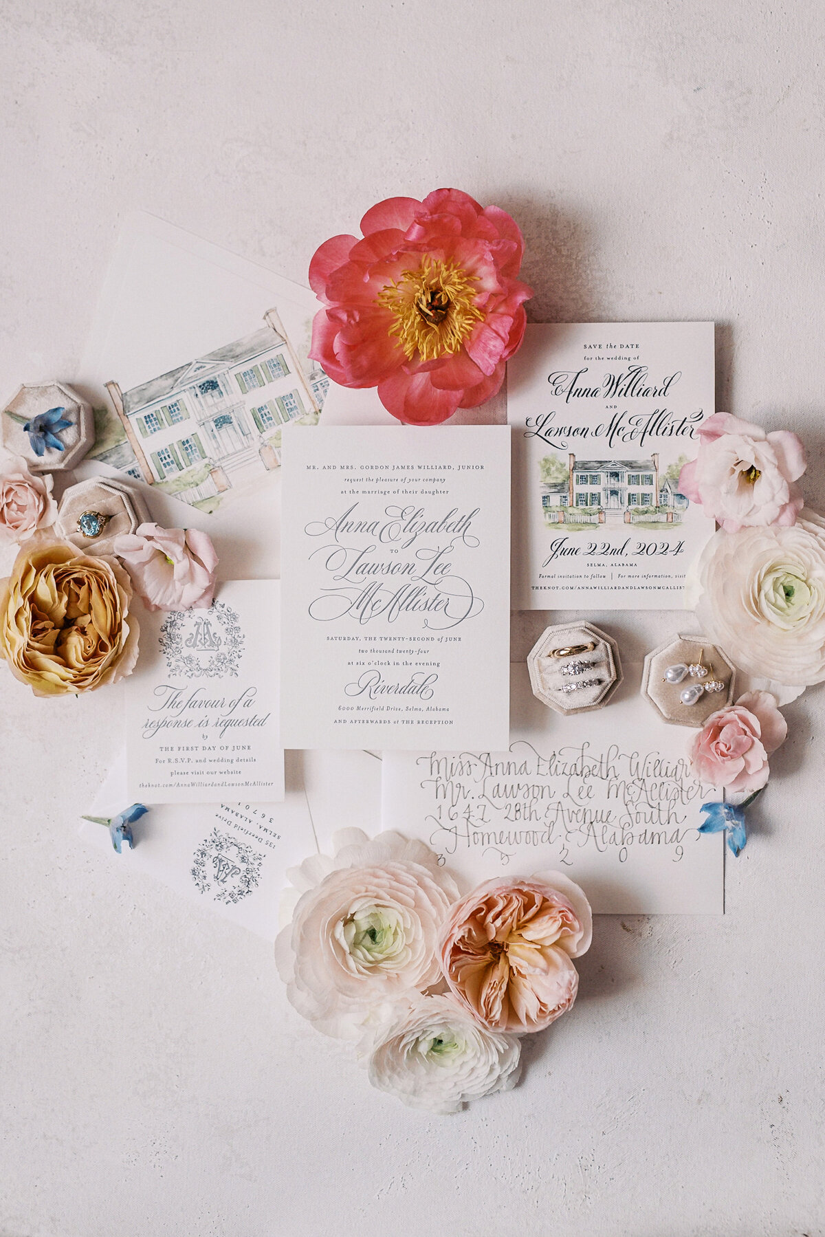 Montgomery Alabama Private Residence Wedding Photographer-1
