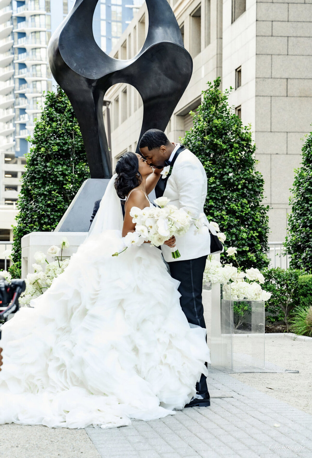 You may now kiss the bride