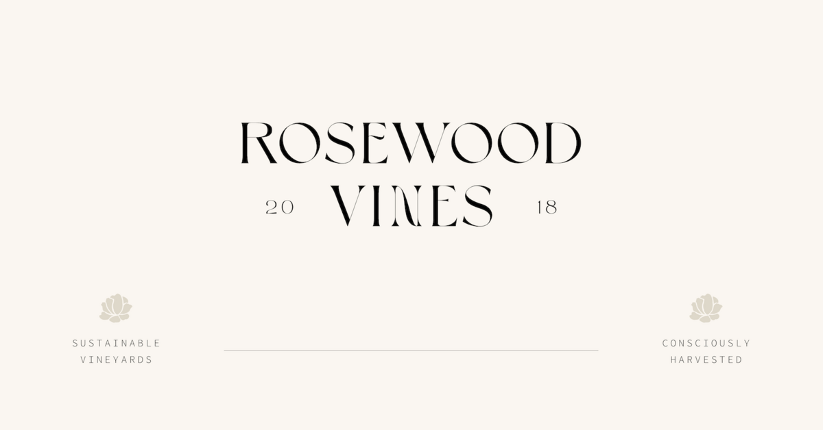 Rosewood Vines - Winery and Vineyard Brand Design - Sarah Ann Design -2