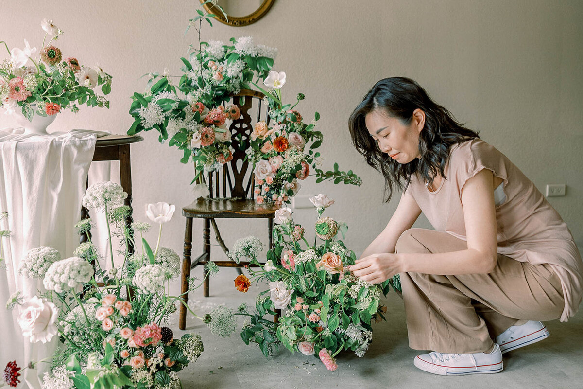 indianapolis wedding florist brand session bridal shoot-6