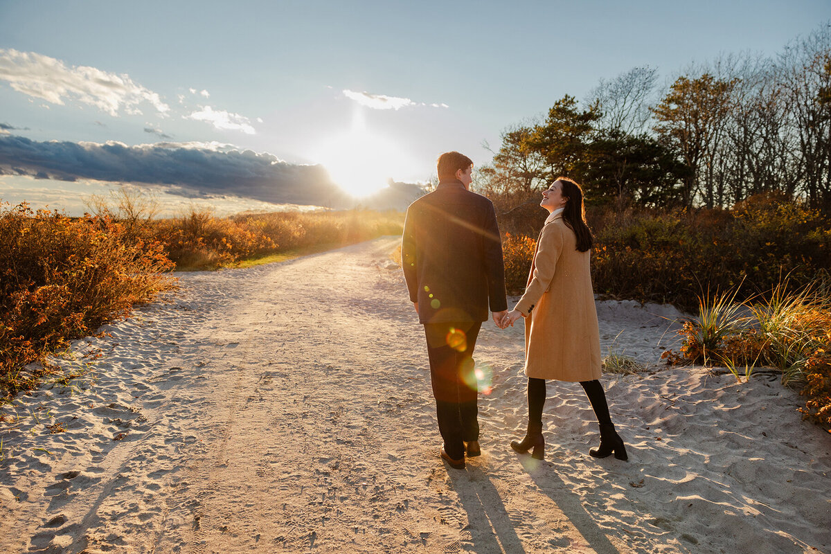Best Engagement in Two Lights Cape Elizabeth Maine
