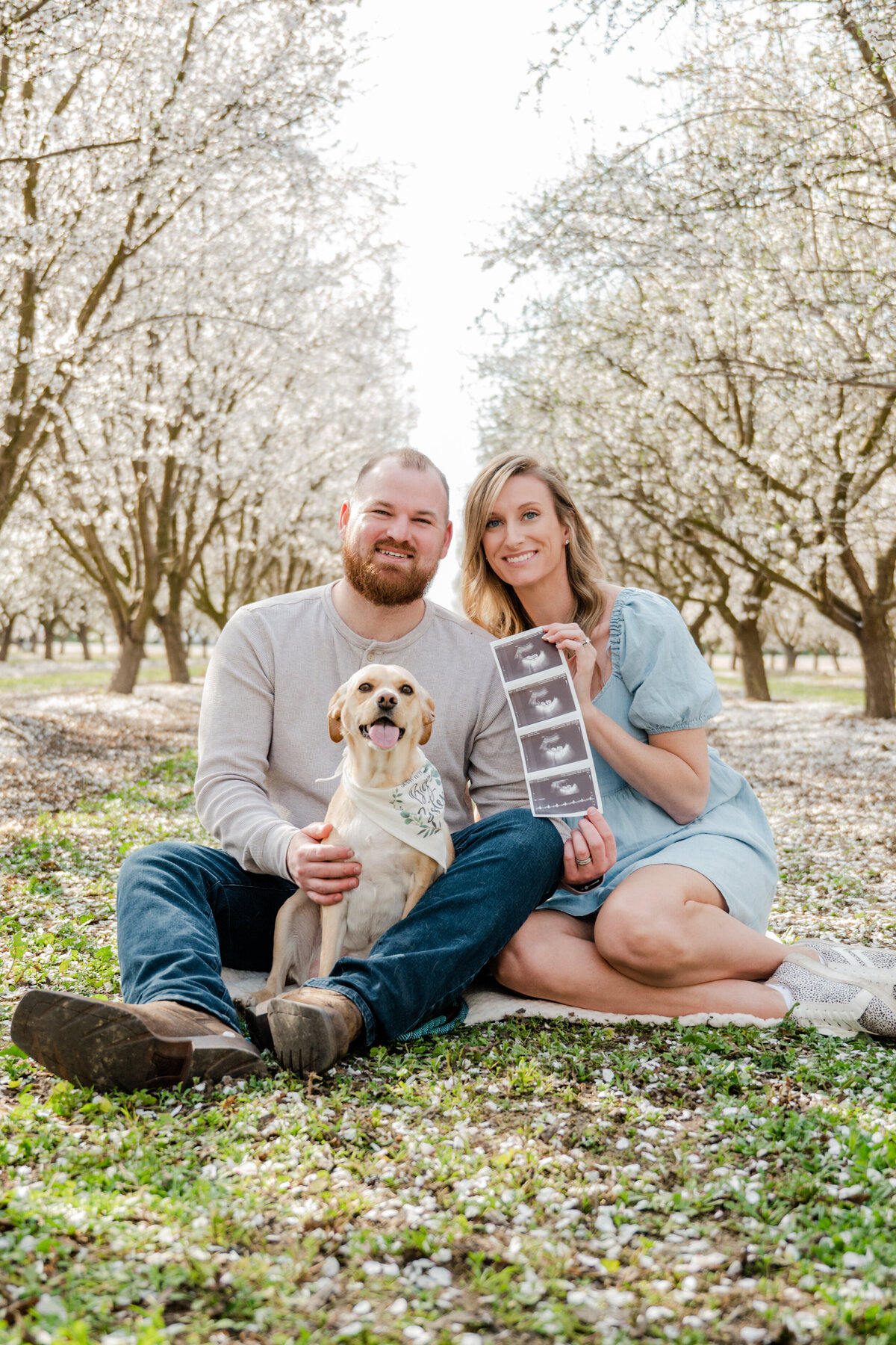 Almond Blossom Family Photo