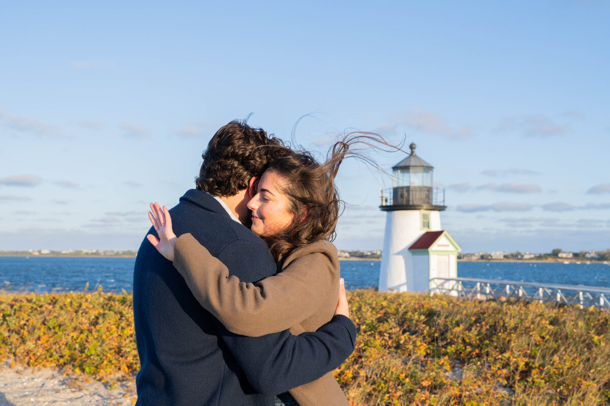 Nantucket Engagement Proposal Photos by Arlinda_-4