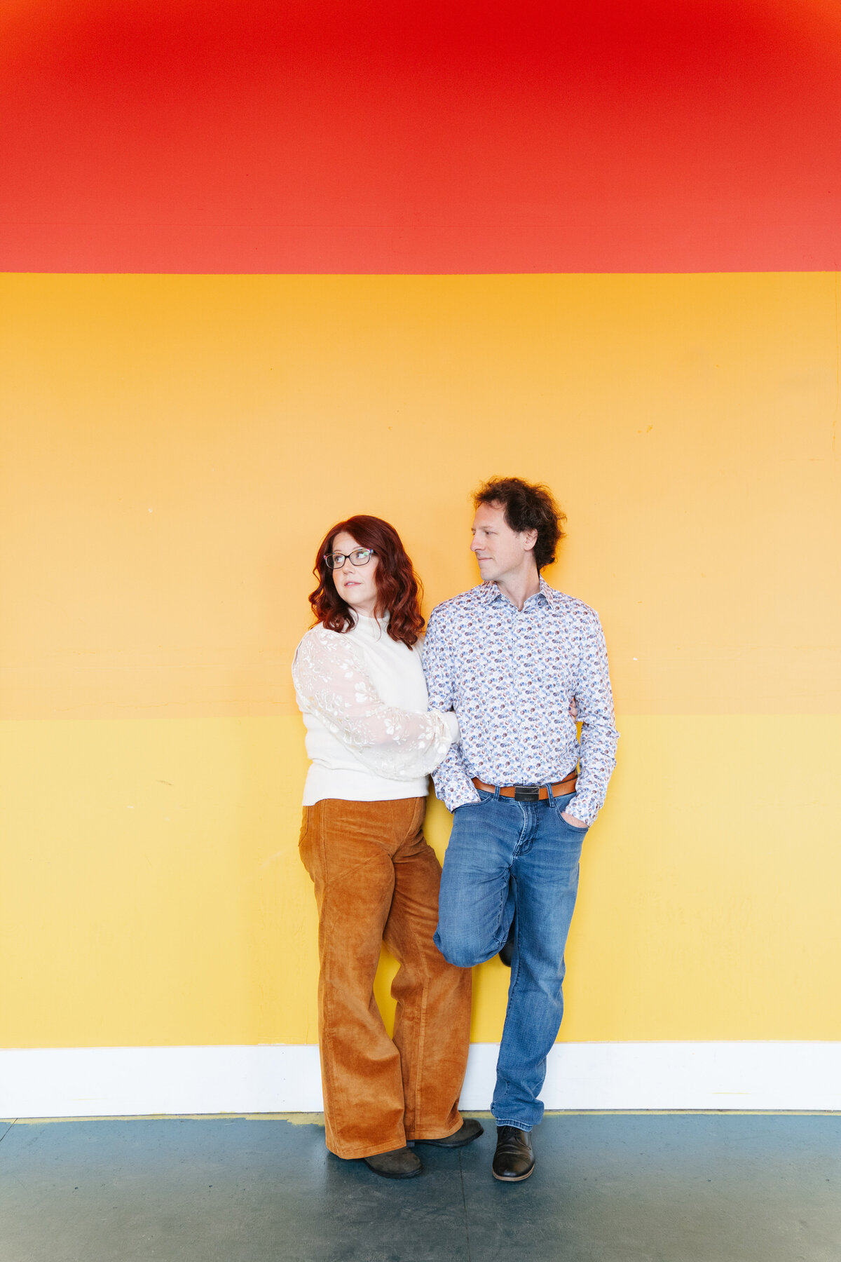 Bright, fun, and colorful engagement photos in MA. Capture your personality with vibrant, candid moments that feel true to you.