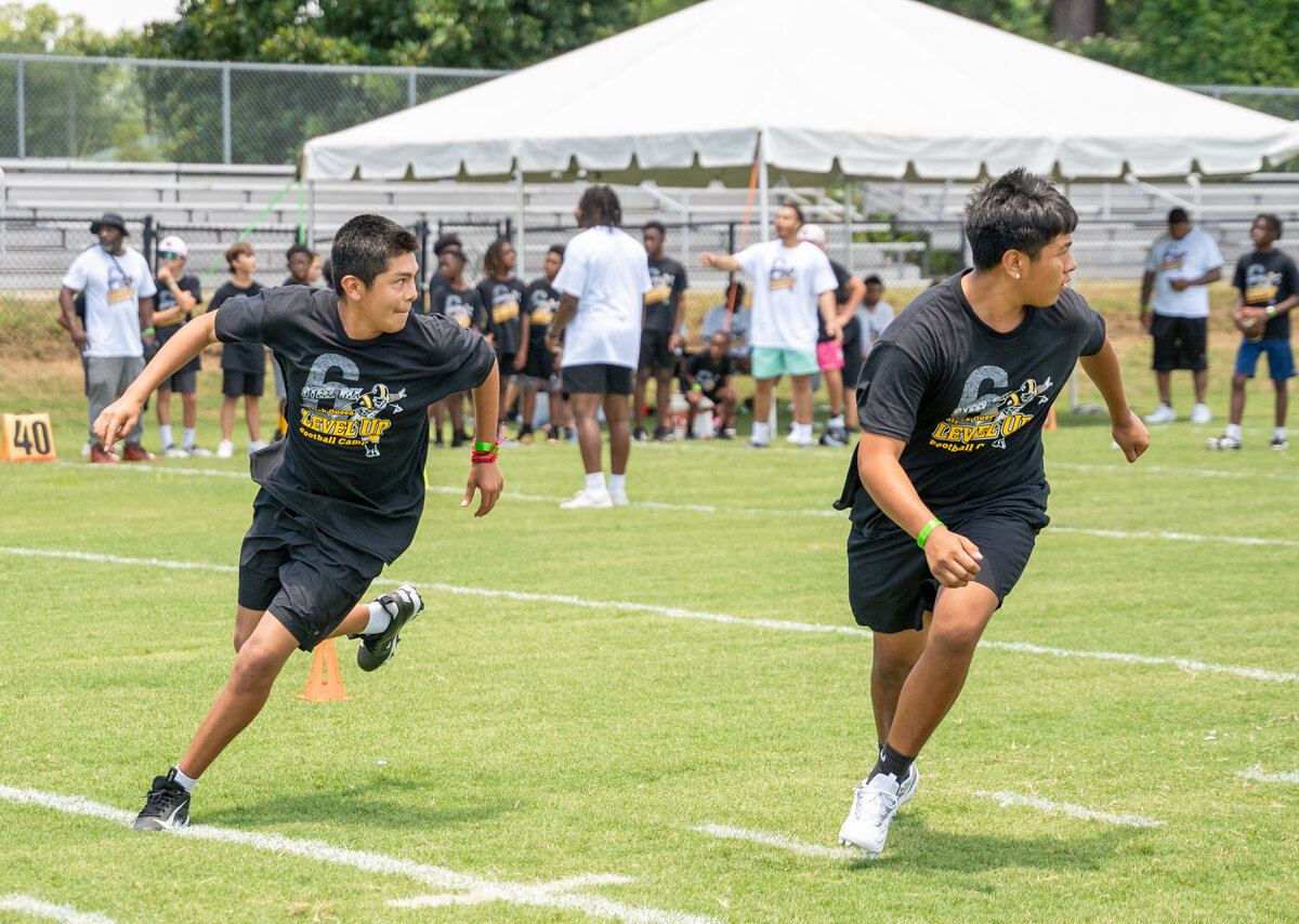 Patrick Queen Level Up 2024 Football Camp -345