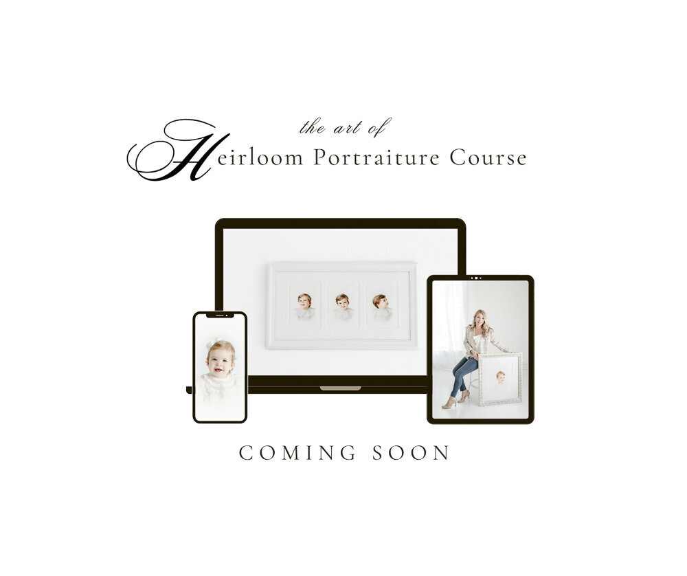 Heirloom portrait education course launches soon by Kristie Lloyd