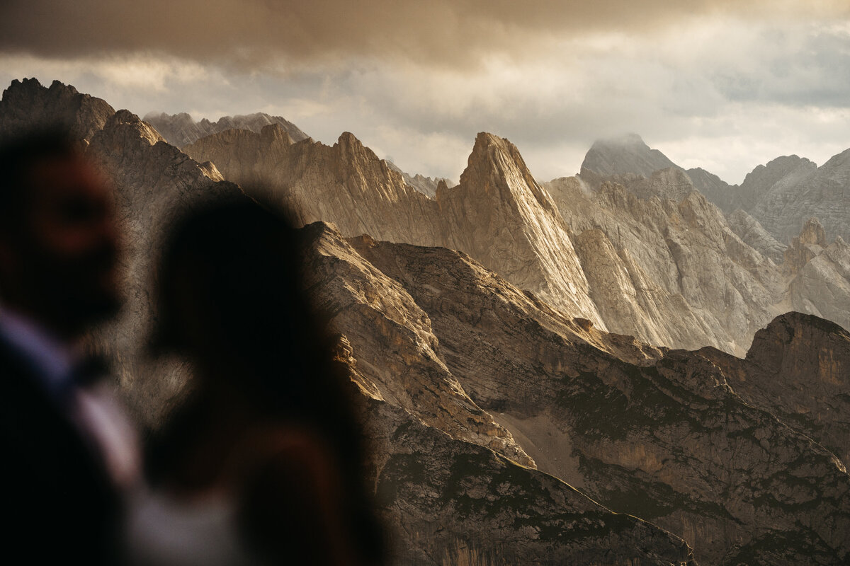 Marmarole helicopter Elopement Dolomites -27