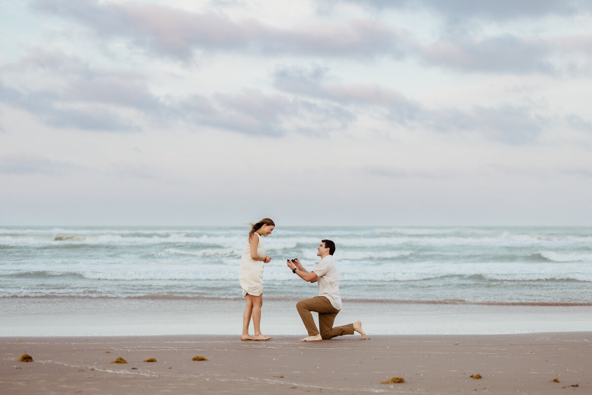 South Padre Island Proposal Engagement Photographer-8