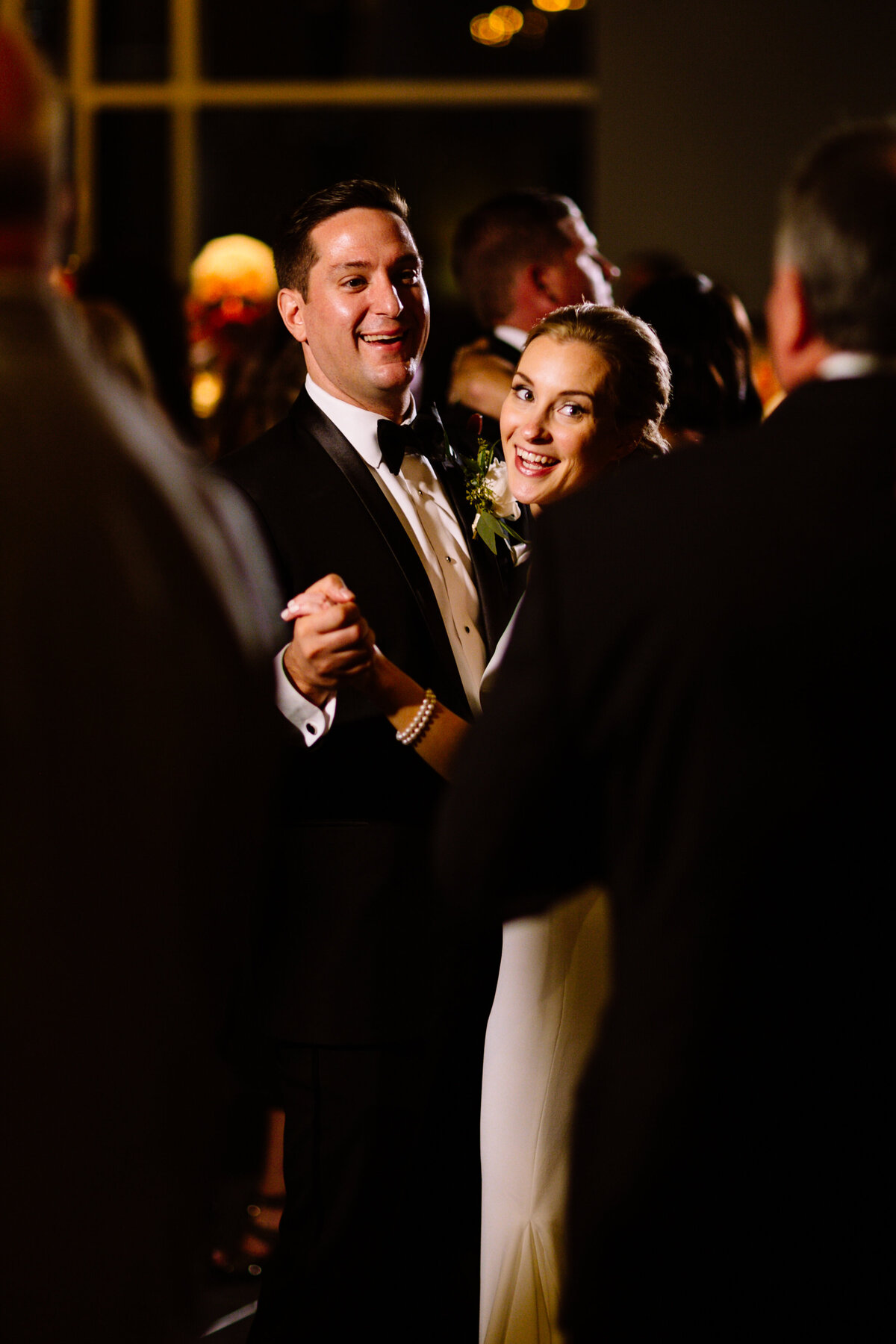 1-The W Hoboken-NYC-Wedding-Photographer-Pronovias Wedding Dress-Husband and Wife-First Dance-Kate Neal Photography