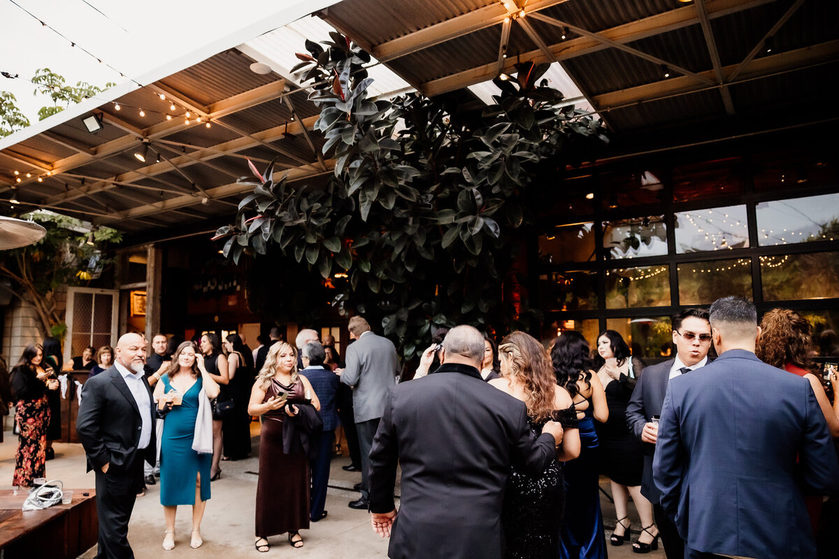 Archer Inspired Photography - Chirstina and Jake Wedding - Smog Shoppe Los Angeles - Cocktail hour-23