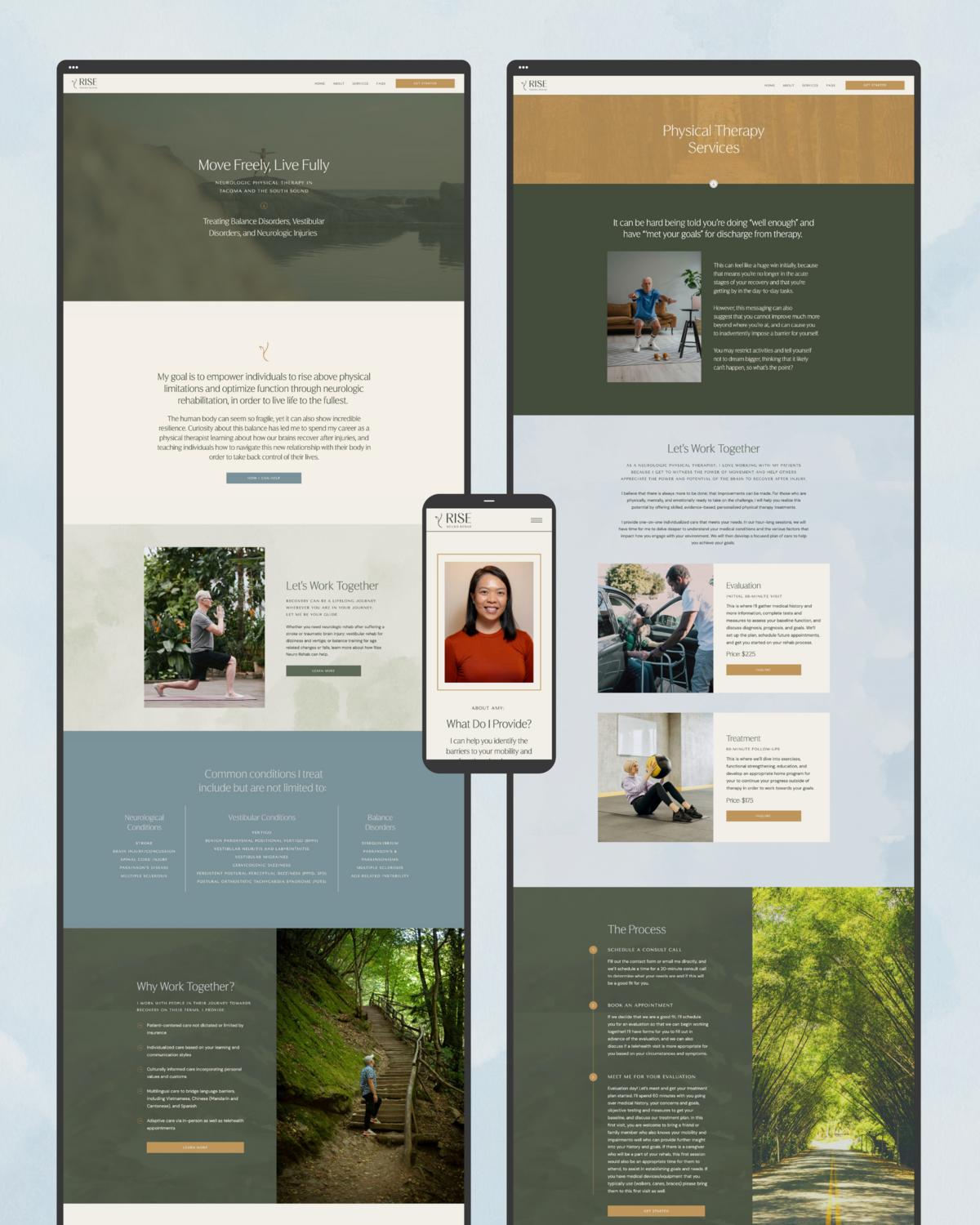 Desktop and Mobile Mockup