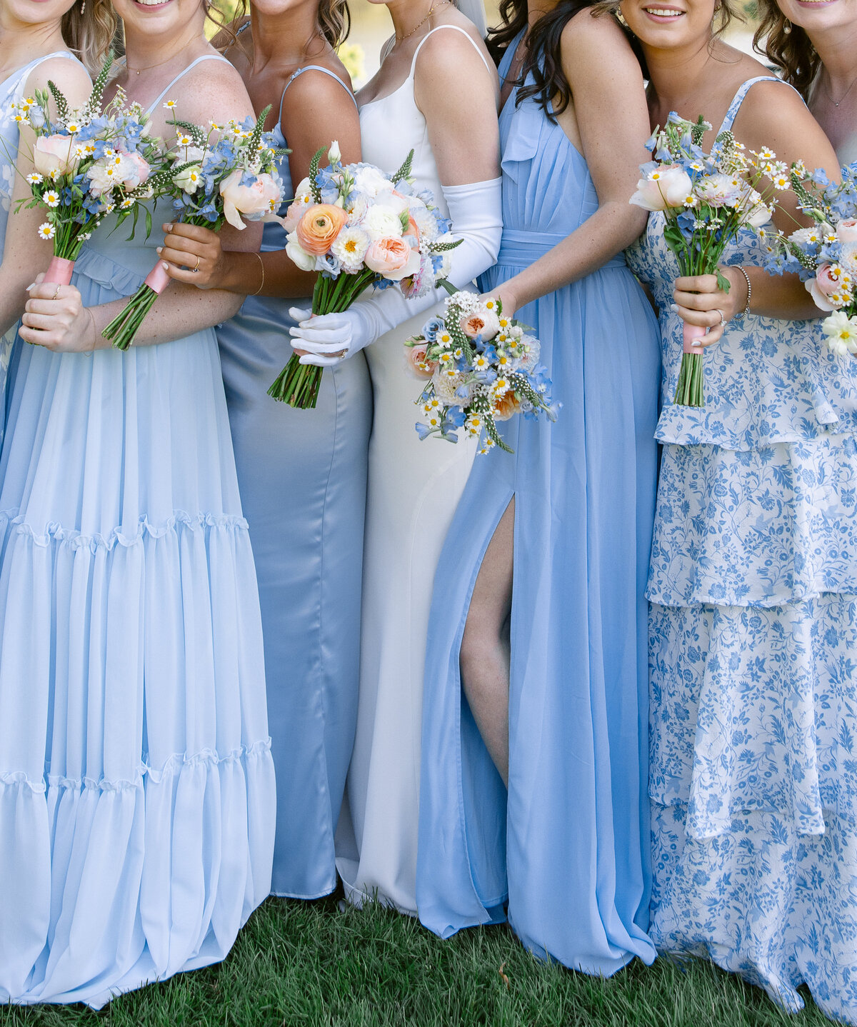 mismatched-blue-bridesmaid-dresses-connecticut-wedding-planner