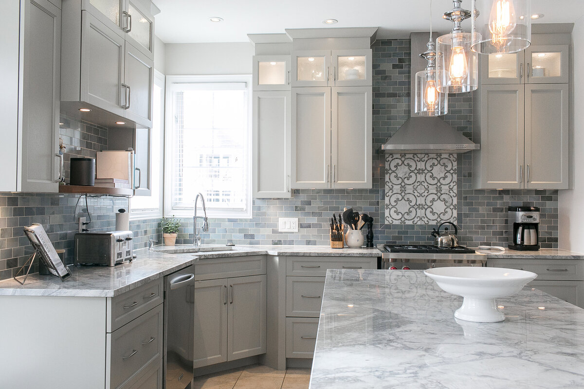 Transitional Marble Moonstone Kitchen (30)
