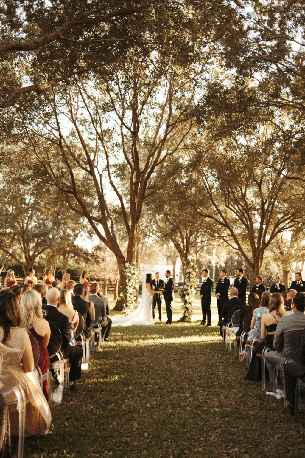 13 - Mision Lago Estate Wedding Enchanted Garden Ceremony - Tampa Bay Wedding Planner