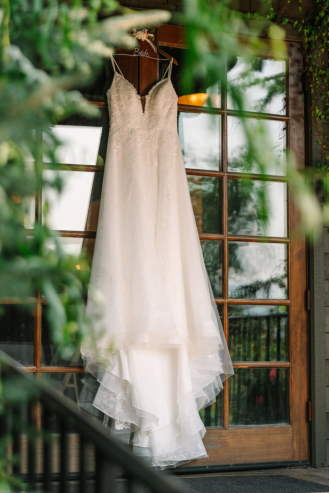 Hidden Meadows Wedding dress Snohomish Joanna Monger Photography