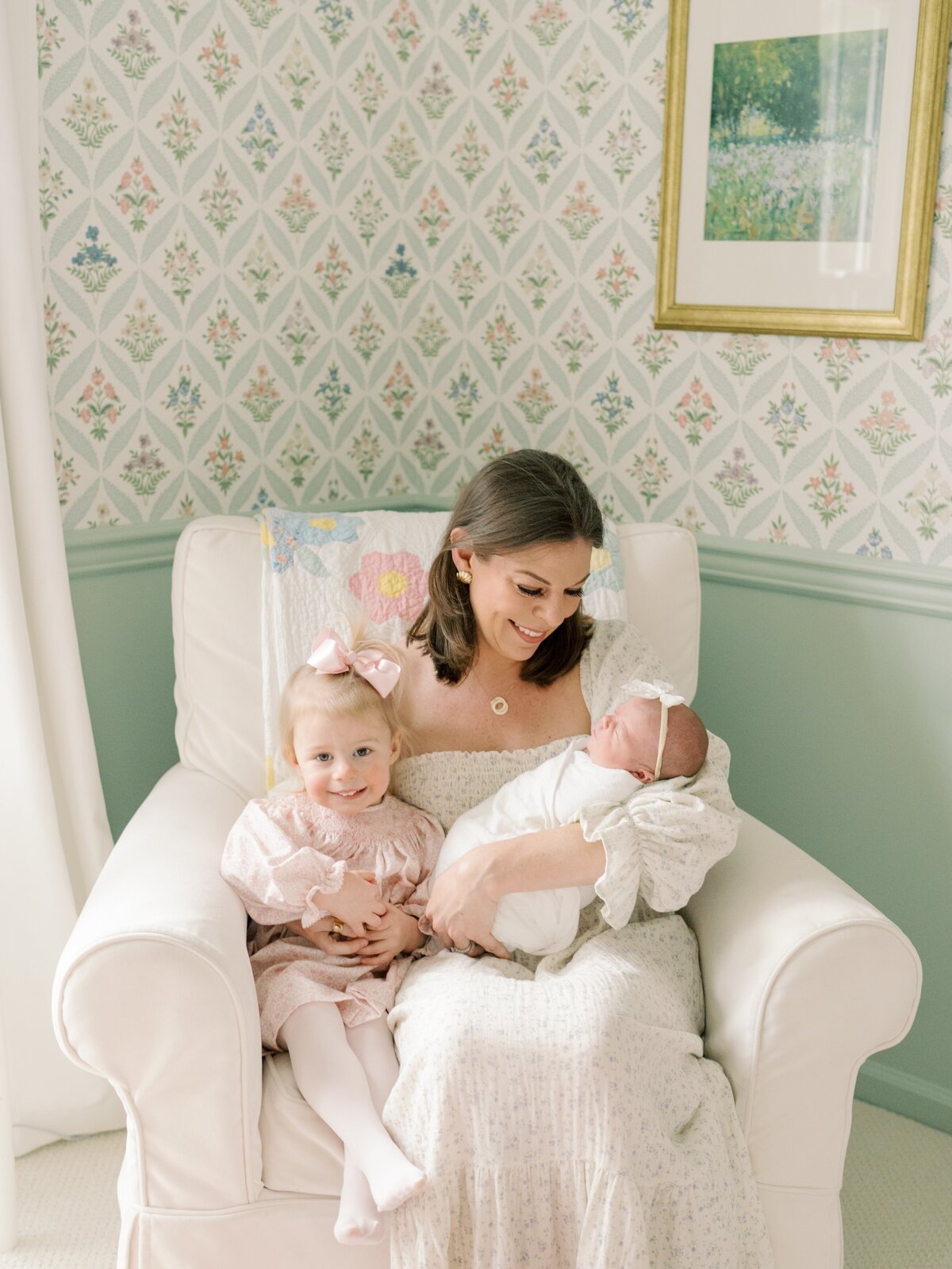baby girl nursery baby photo