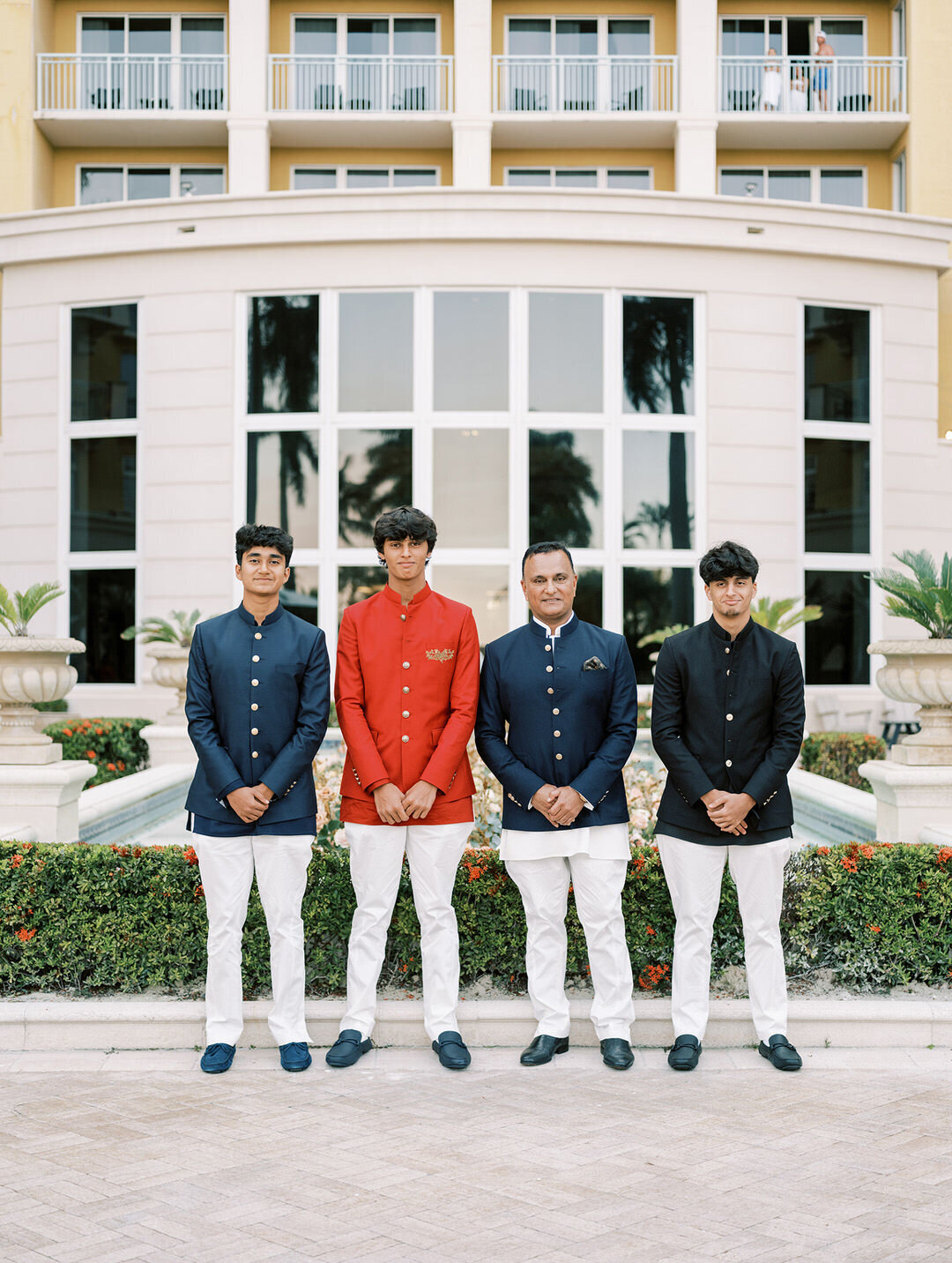 01 Welcome - Indian Sabyasachi Gown Wedding Miami Ritz Key Biscayne by GoBella.com @gobelladesign  20