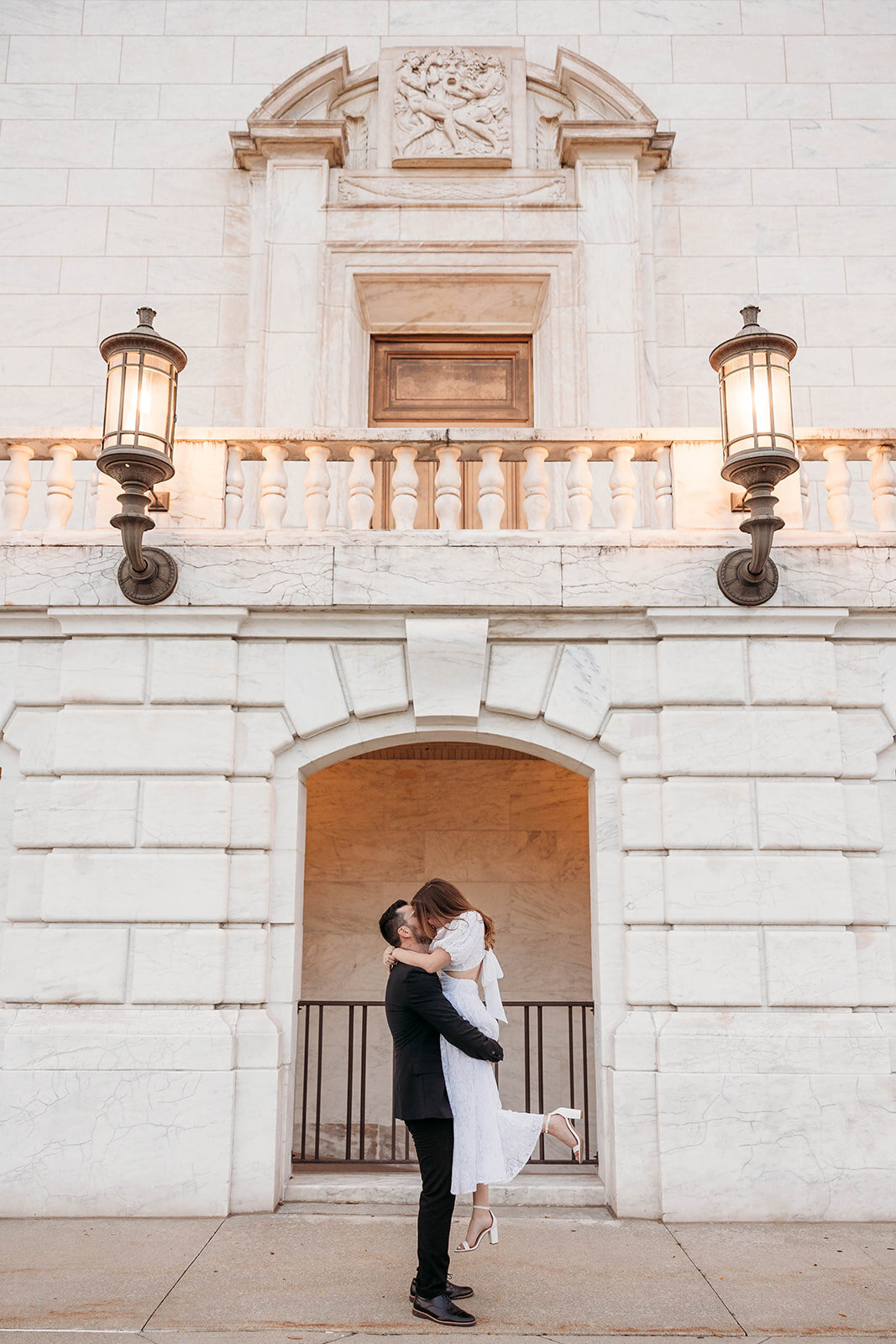 DIA Detroit Institute of Arts Engagement Session Detroit Michigan K. E. Rogers Photography-164