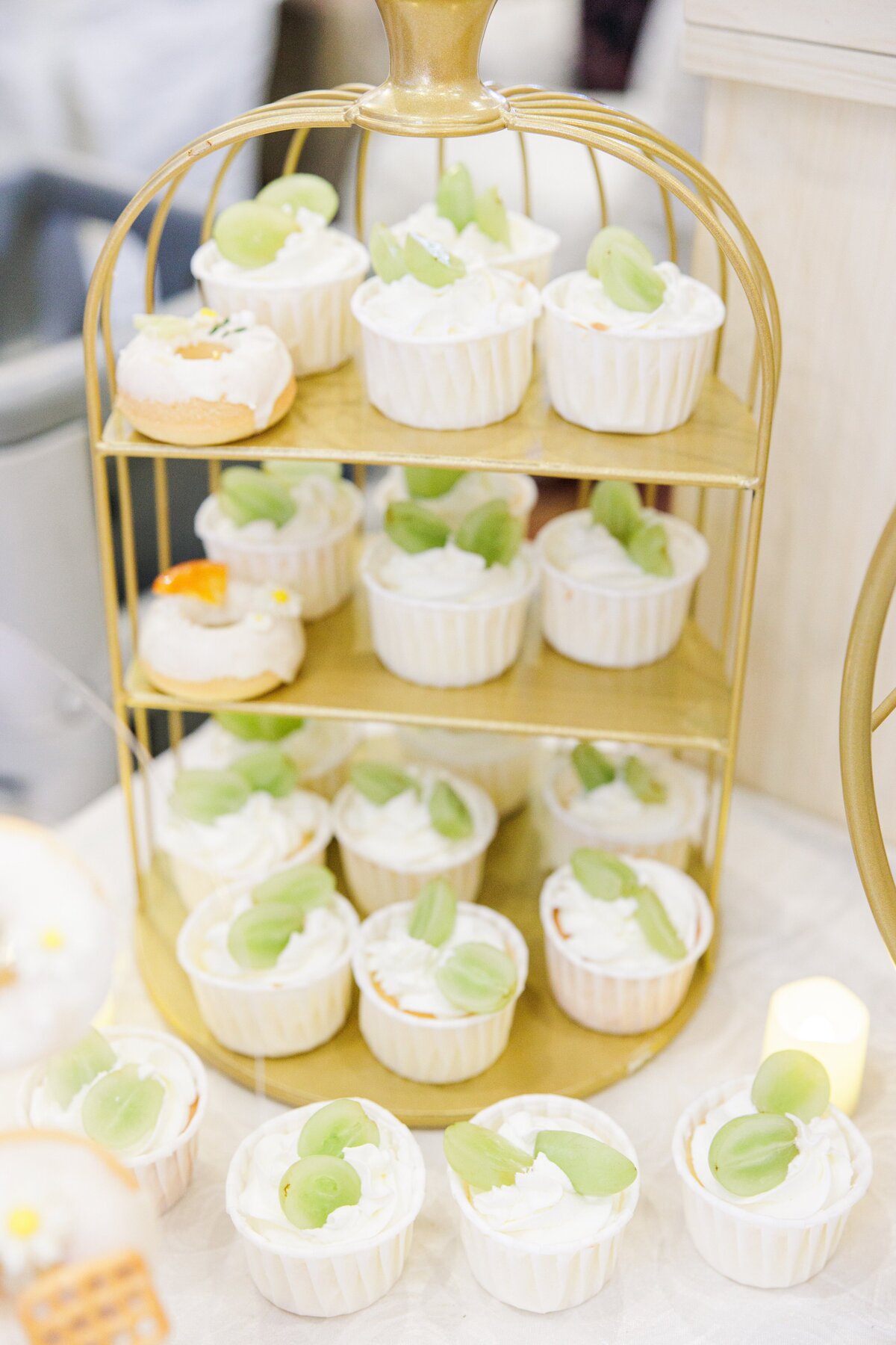 Wedding desserts during a Boston wedding