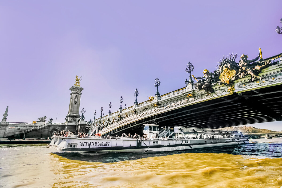 076-KBP - Seine-River-Boat-Paris-France