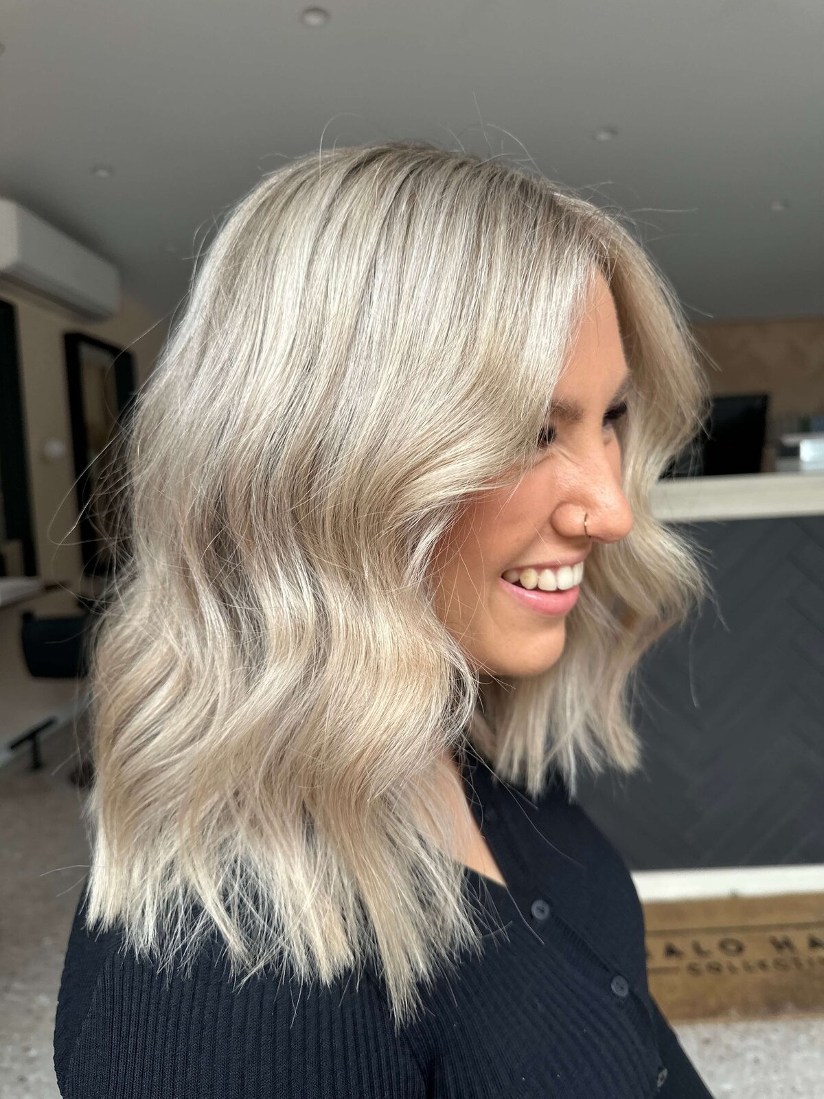Blonde model 1