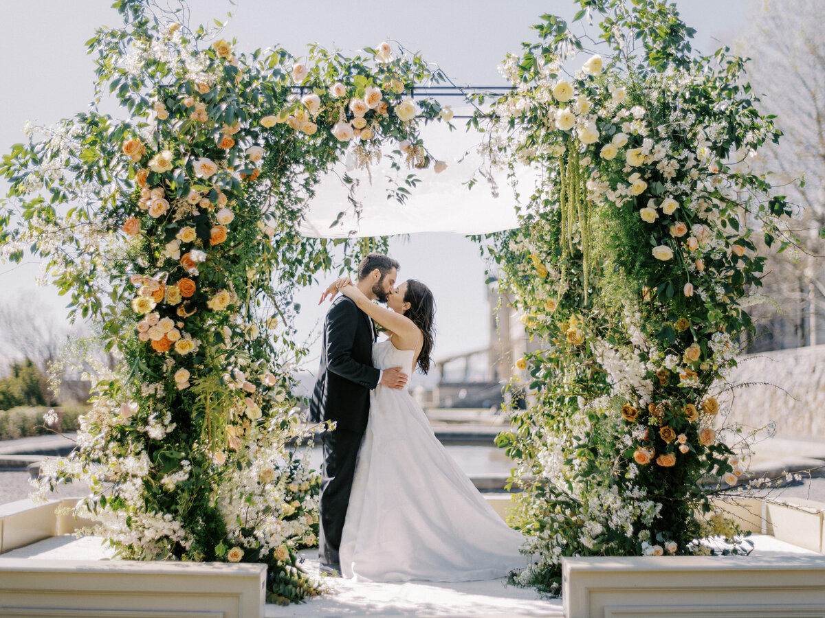 Biltmore Estate Italian Garden and South Terrace Wedding_003