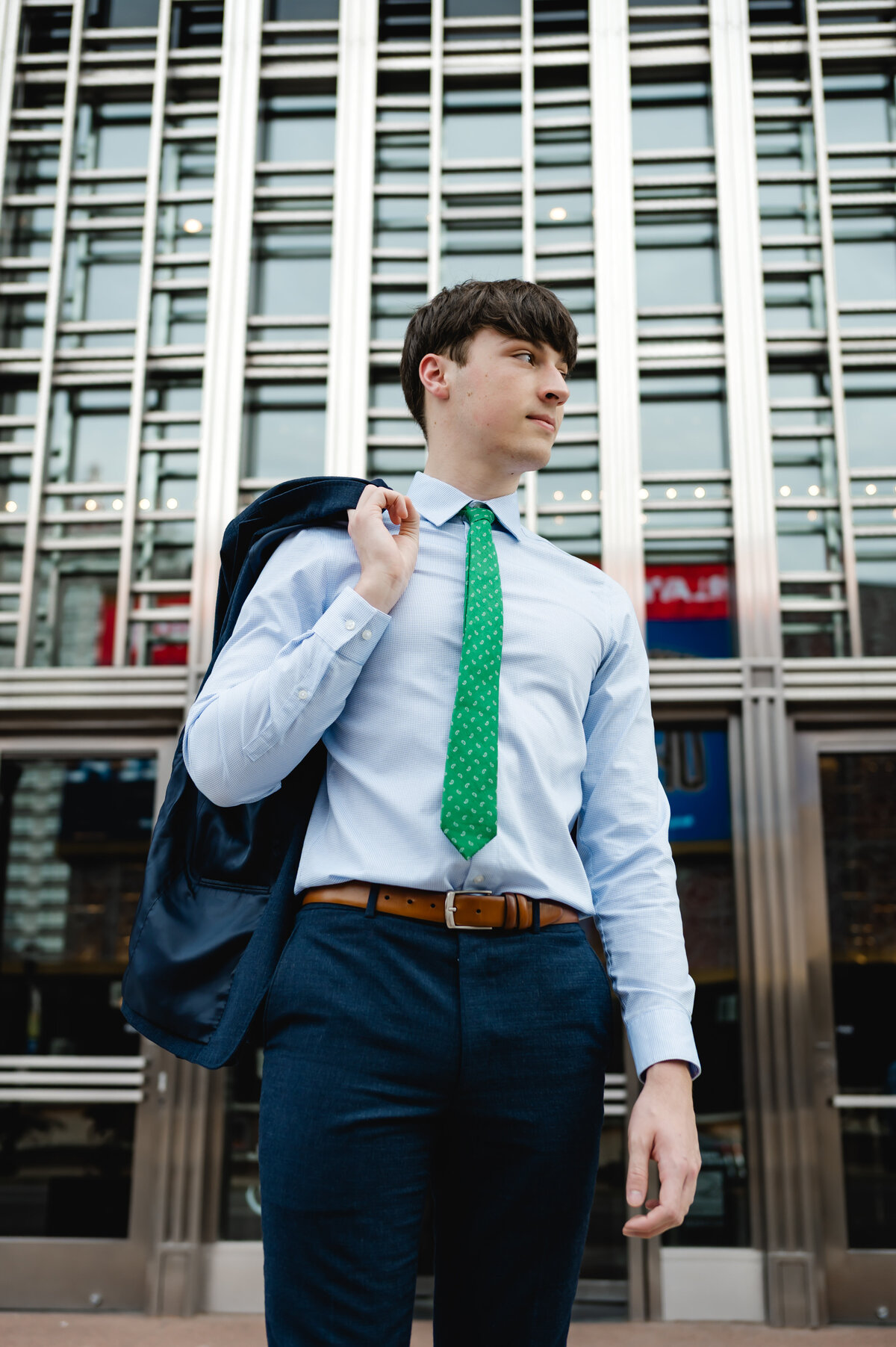 Downtown Louisville Senior Boy Pictures