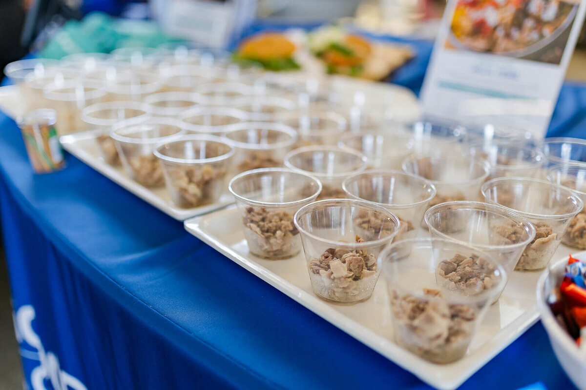 Food at a conference
