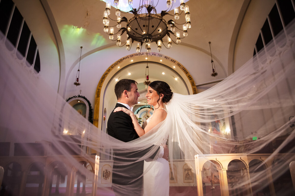 Wedding at St. Peter Armenian Church, California