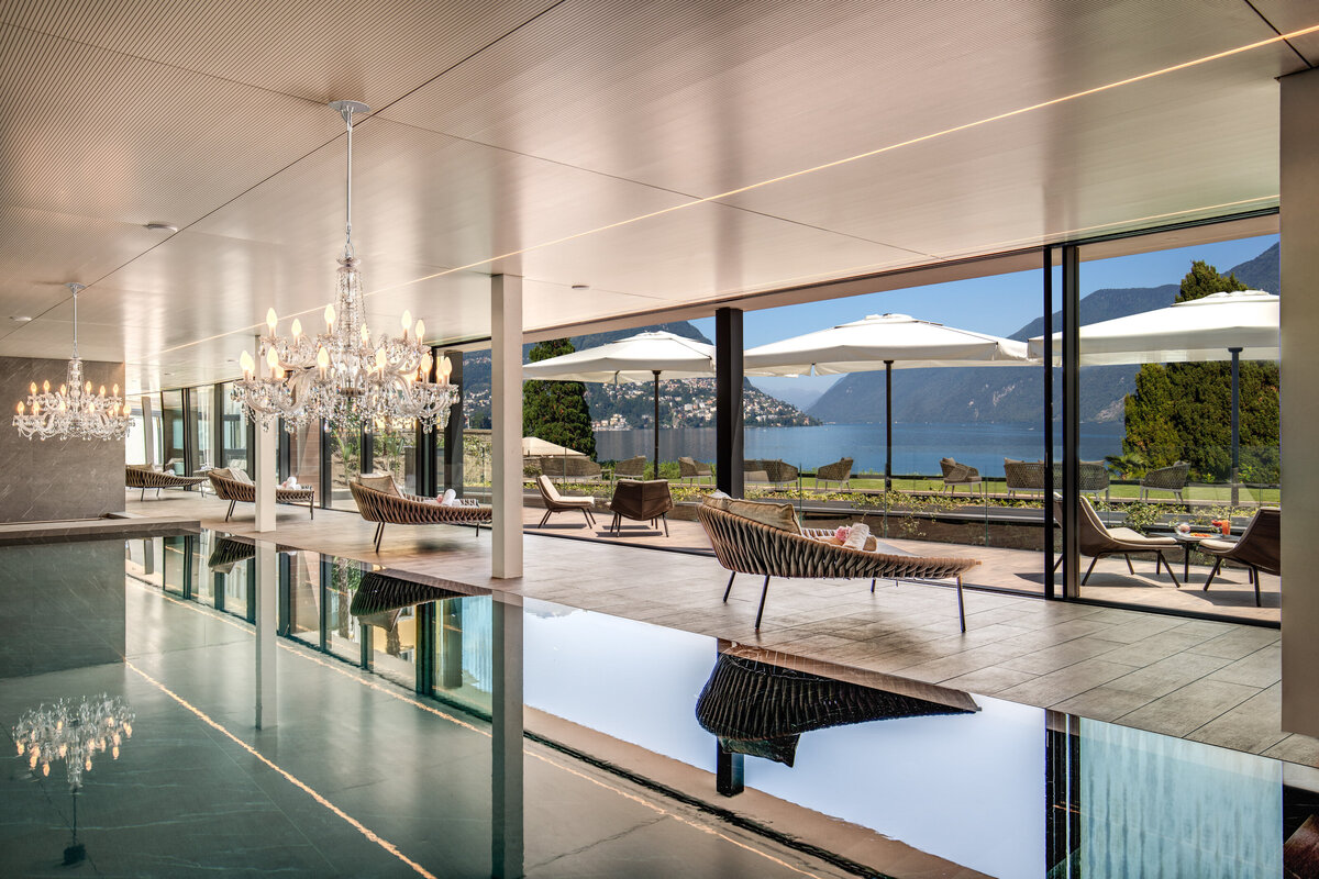 Waterstone - Hotel Splendide Royal - Lugano - Luxury Boutique Hotel - Splendide Lifestyle Spa - Pool