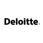 Deloitte black transperent