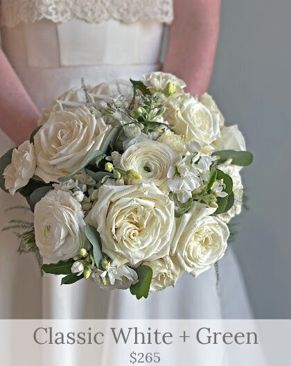 Classic White + Green