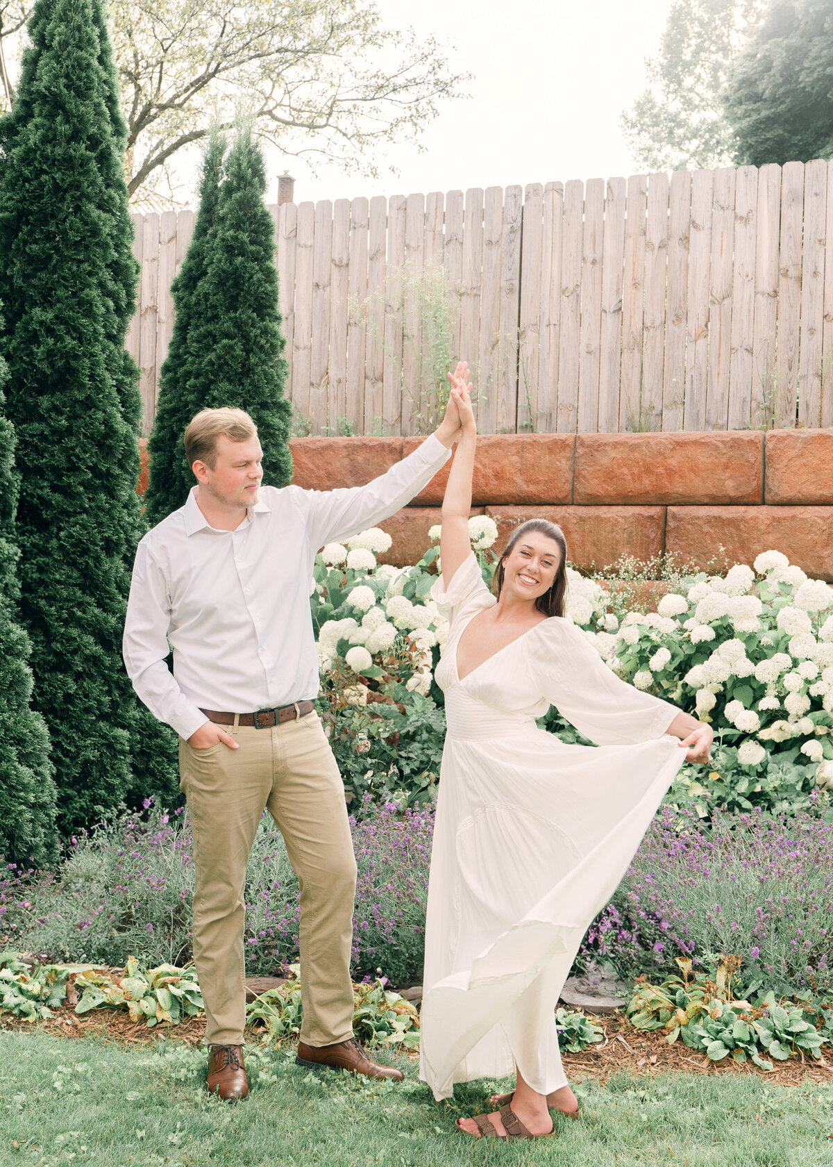 engagement session in marquettes upper peninsula