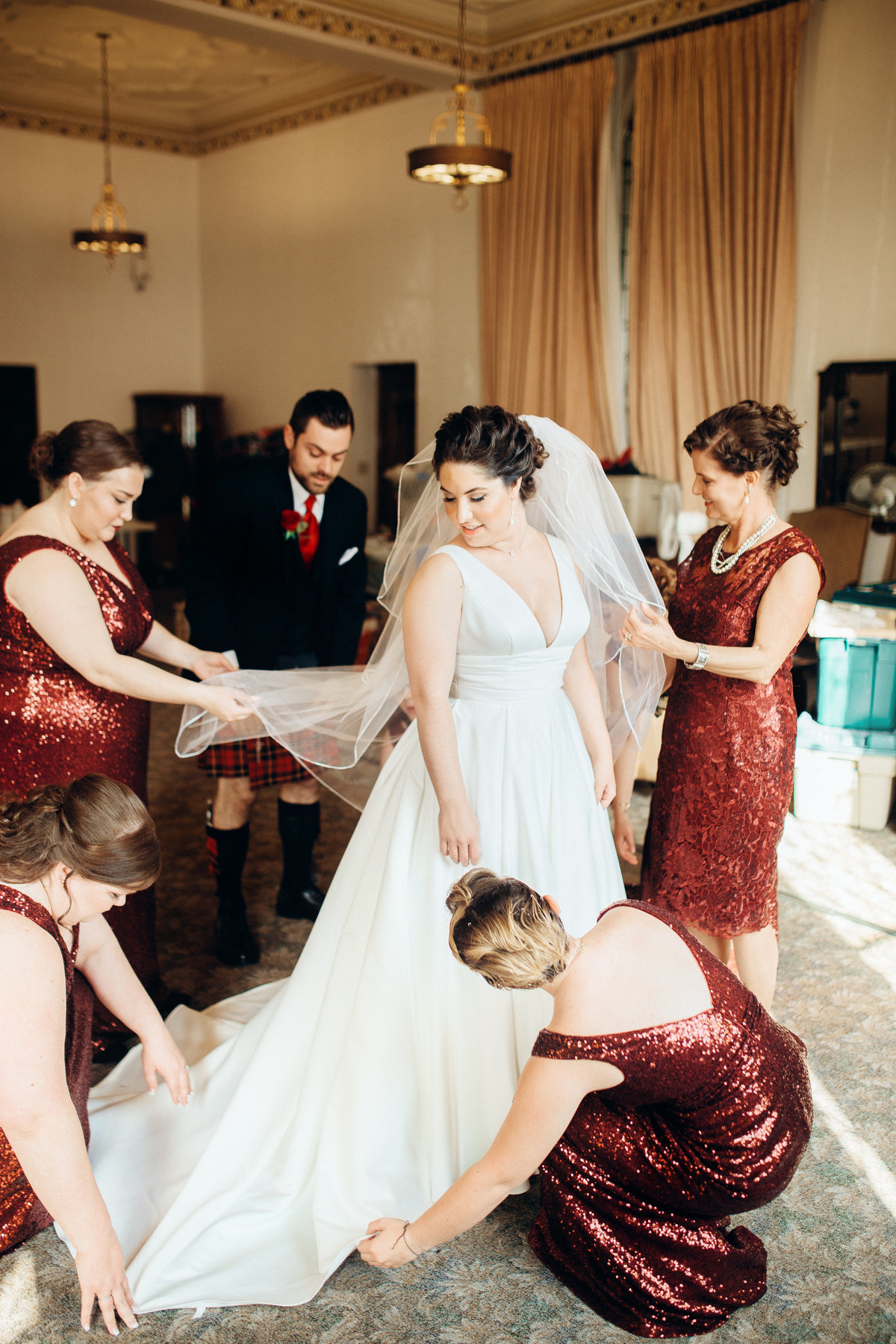 Bride and Bridesmaids Photography
