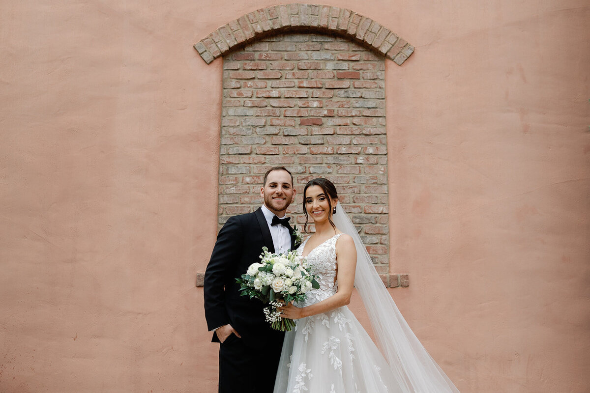 bride and groom portraits at bella collina weddings & events​